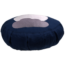 Load image into Gallery viewer, Medidation cushion kids moon greenyogaproject yoga pillow
